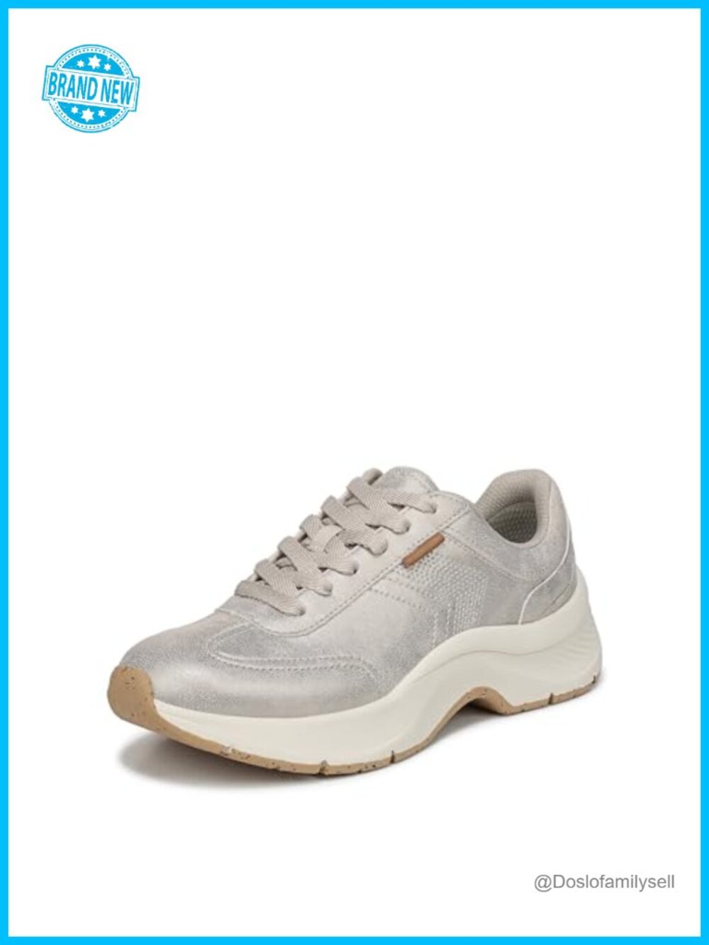Dr. Scholl's Walk Mode Platform Sneakers Mesh Lace-Up Athletic Shoes
